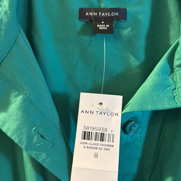 Ann Taylor Flare Midi Dress 8 NWT - Picture 5 of 5